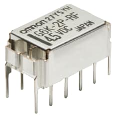 OMRON G6K-2P-RF Through-Hole Mounting High-Frequency Relays